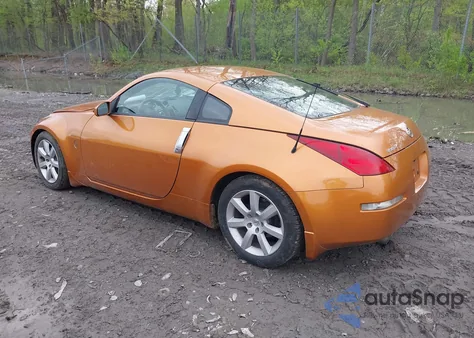 2003 Nissan 350Z Touring из США, поврежденный, VIN JN1AZ34E73T003839
